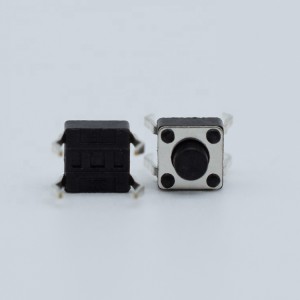 ក្រុមហ៊ុនផលិត 4.5 × 4.5 4 pin DIP tact switch