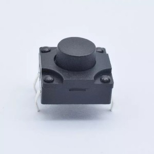 Waterproof Tact Switch 12×12 4 Pin DIP tactile switch TS14-1212-55-BK-160-SCR-D