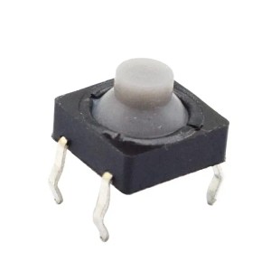 8X8 mm 4pin tact switch DIP plastic button push button touch switch support customization
