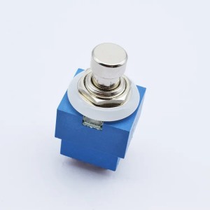 Foot Switch 4A 125VAC/30VDC 2A 250V Push Button Switch Latching 9 Pin 3PDT ON-ON switch