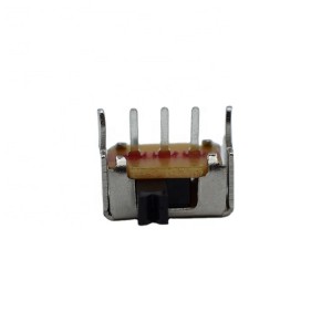 90 stupnjeva horizontalni klizni prekidač SK12D07 žica za zavarivanje 3 pina 2 smjera SPDT PCB montaža AC 250V 3A DIP klizni prekidač