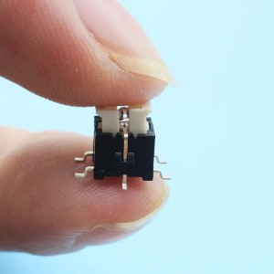 0.2A 12V 6×6 mikro anahtar SMD/SMT inceliğini anahtarı SPST led ışıklı dokunsal anahtar
