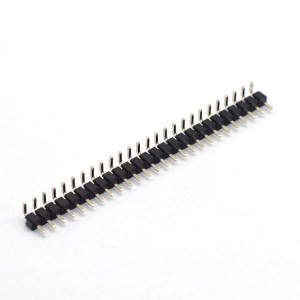 Personalizzazione del supporto del connettore maschio con intestazione pin PCB a fila singola da 2,54 mm