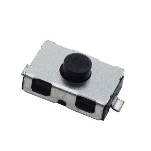 TS4625A2P 4x6x2.5mm smd micro buton comutator tact buton silicon negru 50mA 12VDC