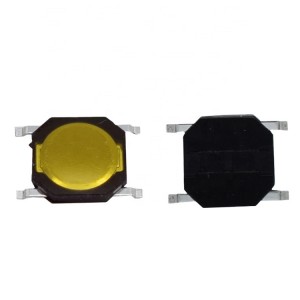 MSLPT5252AG4TR TS5208A 4x4x0.8mm Tact Switch SMT Tactile Membrane Switch SMD low-profile lamad switch 4.8*4.8mm