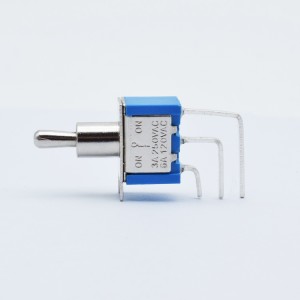 Self-Recovery Toggle switch 90 degree 3 baluktot na pin ON-OFF-ON 3A 250VAC/6A 120VAC