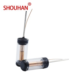 Vibration switch SW-18015P double pin transparent spring shaking vibration switch