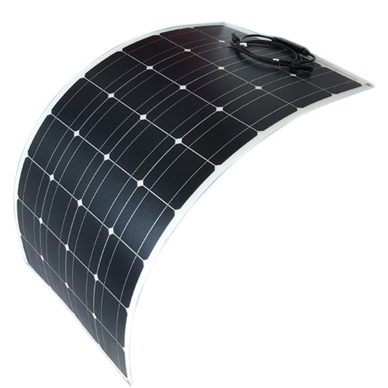 20-300w Héich Effizienz ETFE Mono Flexibel Solarpanneauen