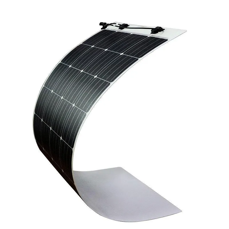Paneli Solar Hyblyg Effeithlonrwydd Uchel 200W PET ar gyfer cartref, balconi, a chwch, car