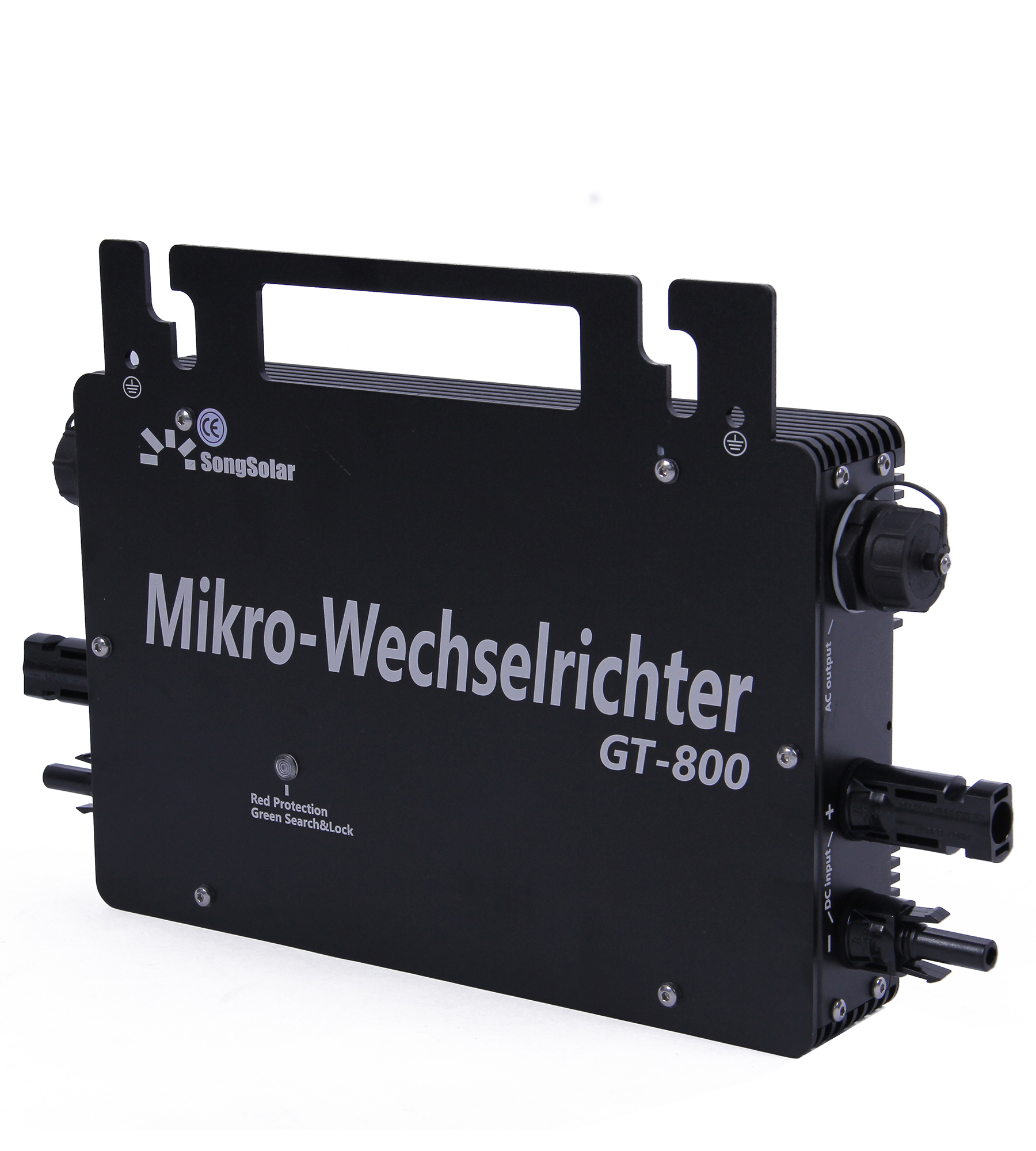Presentazione del micro inverter: alta precisione, sicurezza d'uso, massima potenza in uscita, funzionamento wireless.