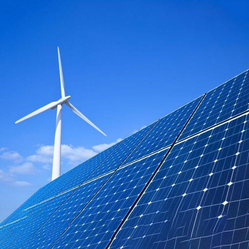 Produkty a řešení pro větrnou a solární energii