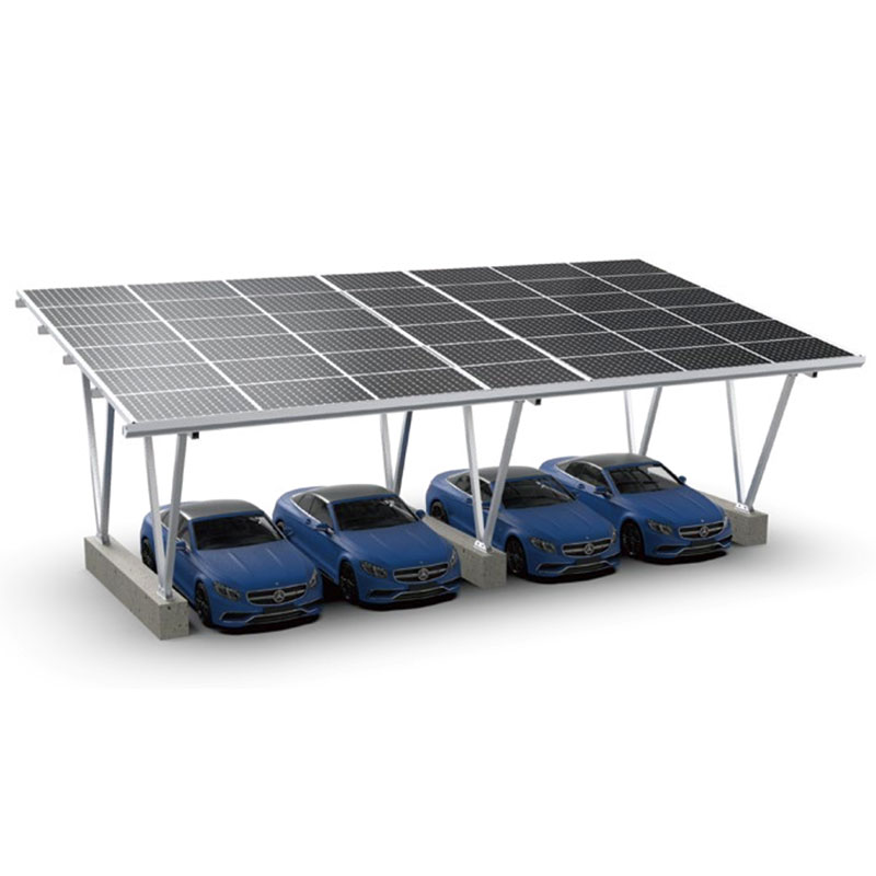 Wasserdichte Aluminium-Carport-Montage-Solaranlage