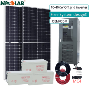 Domèstic 1kw 2KW 3KW 4KW 5KW Sistema fotovoltaic portàtil fora de xarxa Sistema de kit de panells solars