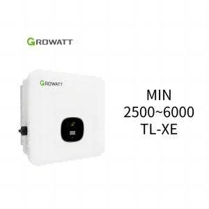 GROWATT MIN 2500~6000TL-XE ინვერტორული მზის ენერგიის სისტემა სახლის გამოყენება