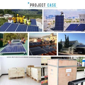 Mutian Hybrid Grid 5kw 10kw 15kw 100kw Слънчева енергийна система за захранване 15kw Слънчев панел Системен комплект за продажба