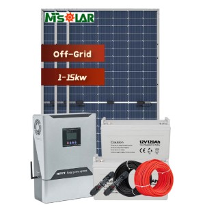 MUTIAN 5kw 10kw 15kw Solar Power System Balay 25kw Solar Panel Energy Systems
