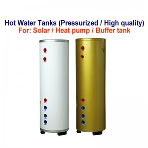 Rezervor de stocare a apei calde solare de înaltă presiune de 100 L- 500 L