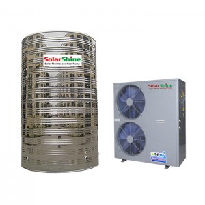 Αντλία θερμότητας πηγής αέρα για εργοστασιακό σύστημα θέρμανσης ζεστού νερού