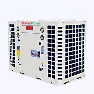 Heat Pump and Refrigeration Unit for Hot Water and Floor Heating or Cooling