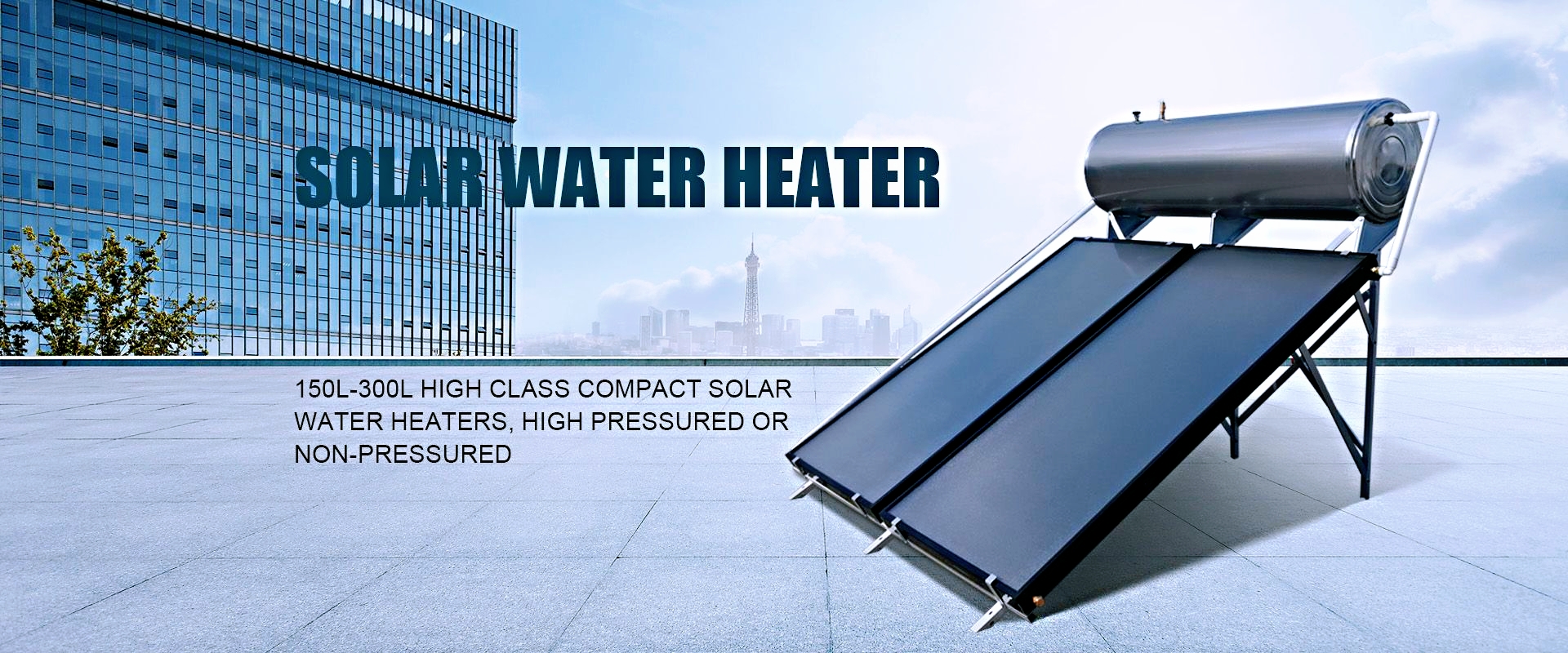 calentador de agua solar solar