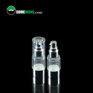 20ml 30ml 50ml 80ml 100ml Cosmetic Clear Silver Airless Lotion Serum Pump flesse mei pomp sprayer