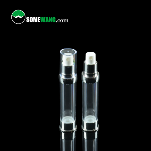 25ml 35ml plastik botol pompa semprotan airless kosmetik AS lotion botol