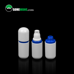 30ml 50ml Brushed Airless Botelya Ingon Materyal nga Luxury Lotion Pula nga Plastic Pump Bottle