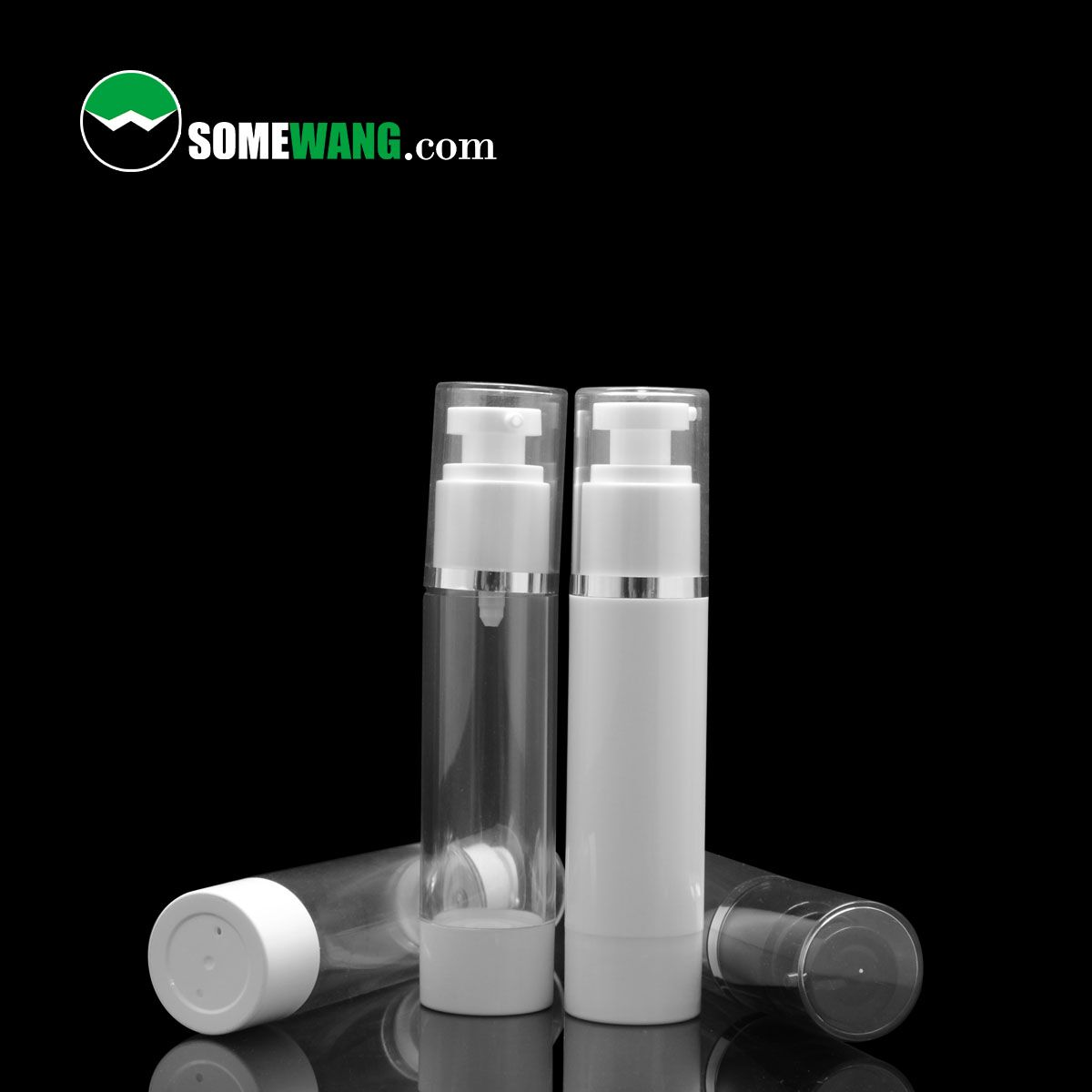 Lotion nofëllbar kosmetesch Verpackung 15ml 20ml 30ml 50ml 120ml Airless Pompel Spray Creme Fläsch