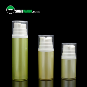 20ml 30ml 42ml Airless Pump Lotion Flaske Kosmetisk luksus AS/PP Plast Airless Flaske