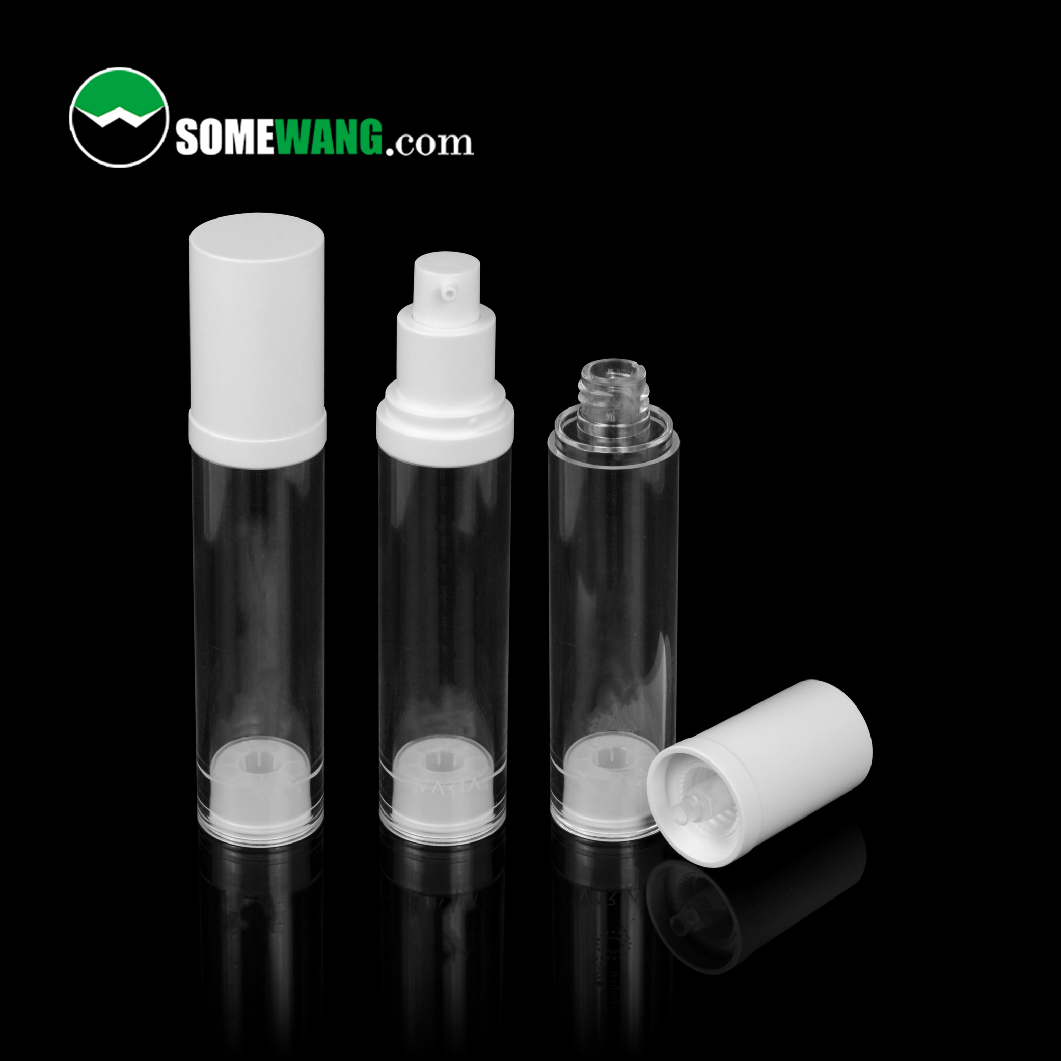 15ml 30ml 50ml grosir AS botol airless kemasan kosmetik botol pompa airless