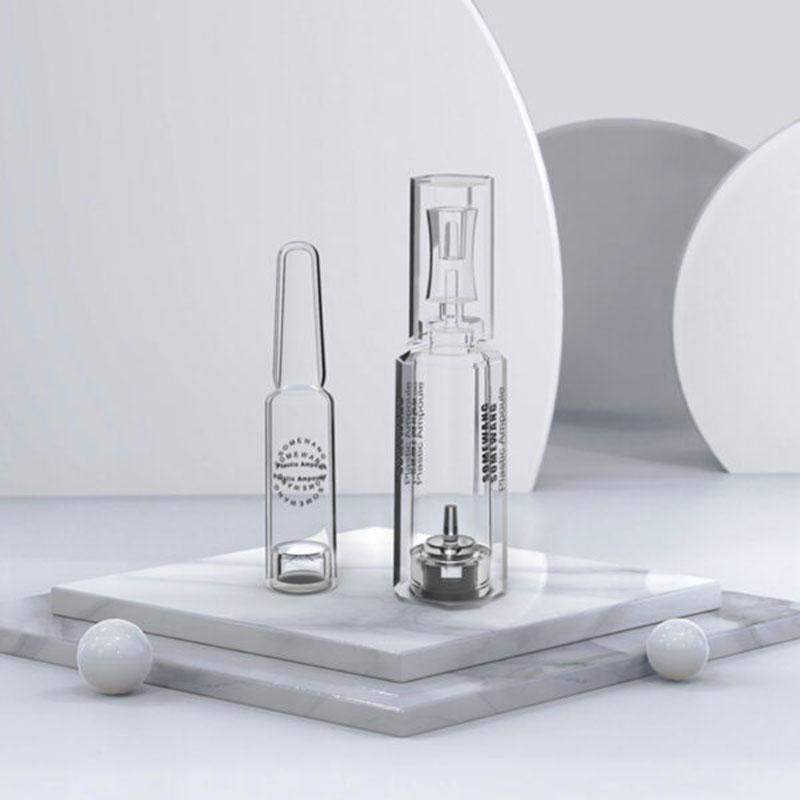 1.5ml 3ml 5ml 10ml Plastic PS Ampoule Bottle para sa Skin Care Packaging