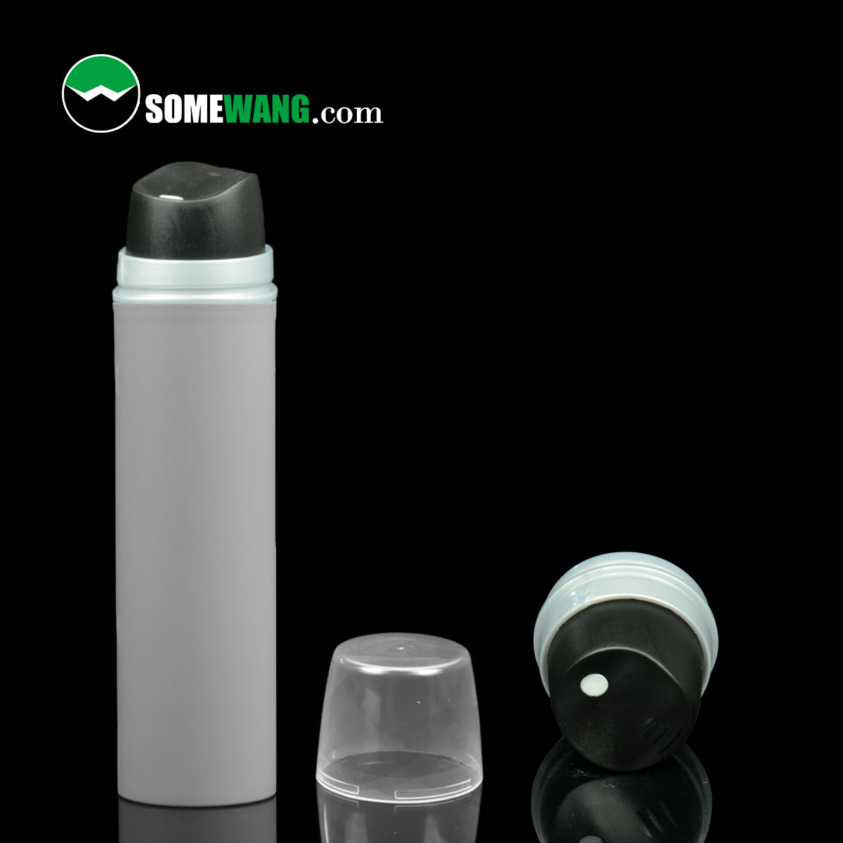 35ml 50ml 75ml 100ml 120ml 150ml 200ml Color personalizado PP Botellas de bomba sin aire para cosméticos Botellas sin aire Envase cosmético vacío