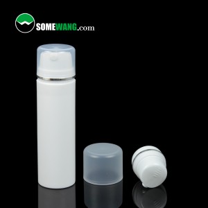Tilpasset miljøvenlig PP hudplejelotion 30ml 50ml 80ml 100ml 120ml 150ml Airless flaske kosmetisk pumpebeholder