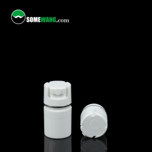 Custom airless sprayflaske 30g 50g 80g 100g 120g 150g hvid PP plast kosmetisk lotion ansigtscreme airless pumpeflaske
