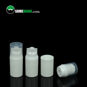 50ml 80ml 100ml 120ml kosmetisk lotion foundation brug frostet airless plastikflaske PP airless flaske