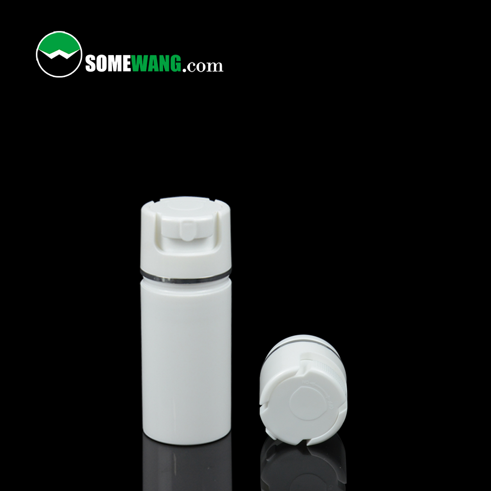 Kustom botol semprot pengap 30g 50g 80g 100g 120g 150g putih PP plastik lotion kosmetik krim wajah botol pompa pengap