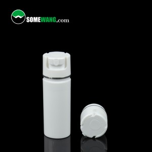 Oanpaste airless spray flesse 30g 50g 80g 100g 120g 150g wite PP plastic cosmetische lotion gesichtscrème airless pomp flesse