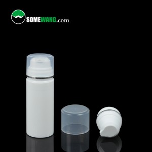 Nako-customize na Ecofriendly PP Skincare Lotion 30ml 50ml 80ml 100ml 120ml 150ml Airless Bottle Cosmetic Pump Container