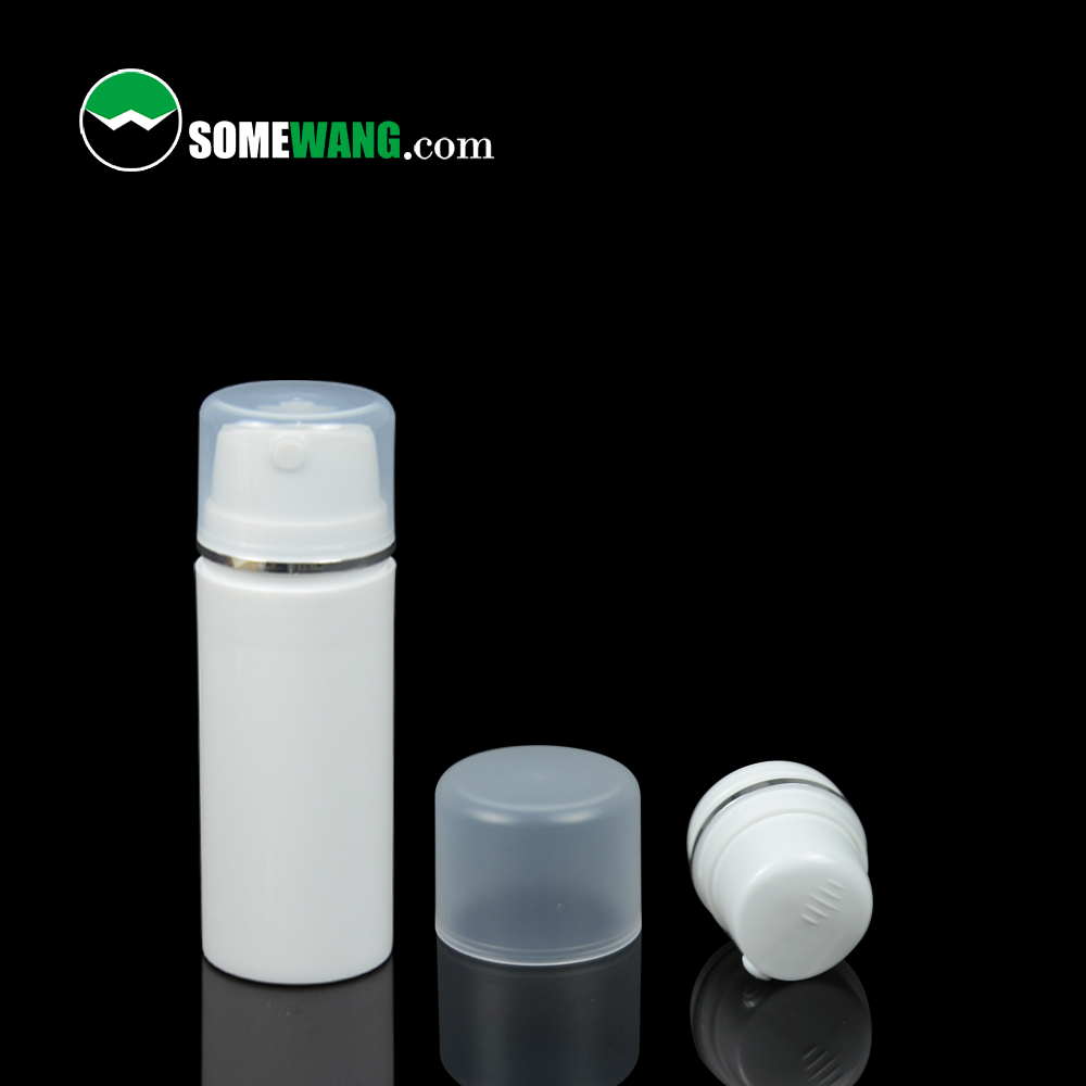 PP Airless flaske 30ml 50ml 80ml 100ml 120ml 150ml Kosmetikbeholder Shiny Frosted Emulsion Hudpleje serumflaskeemballage