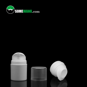 Botellas de plástico sen aire baleiras de 30 ml para cremas e locións cosméticas