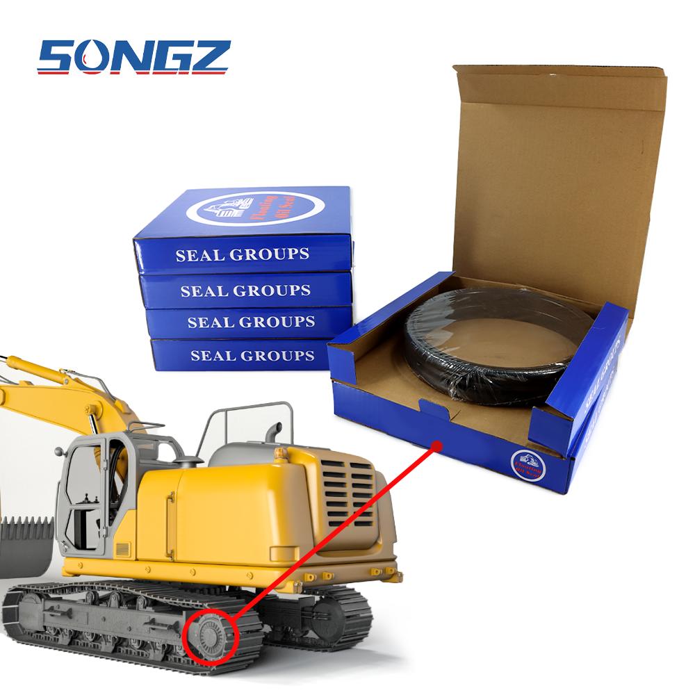High Structure Duo Cone Seal 3870 Size 387*415*19 For Excavator Track Loader Floating Seal