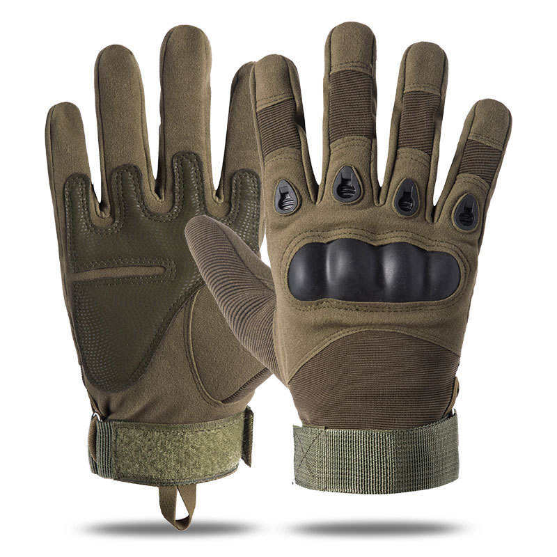 Sport Tactical Equipment Motorcycle Touch Screen Full Finger Combat Tactical Gloves