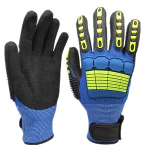 Factory Direct Sale HPPE Shell Cut Resistant Safety Anti Impact Working Protection Handschoenen mei TPR