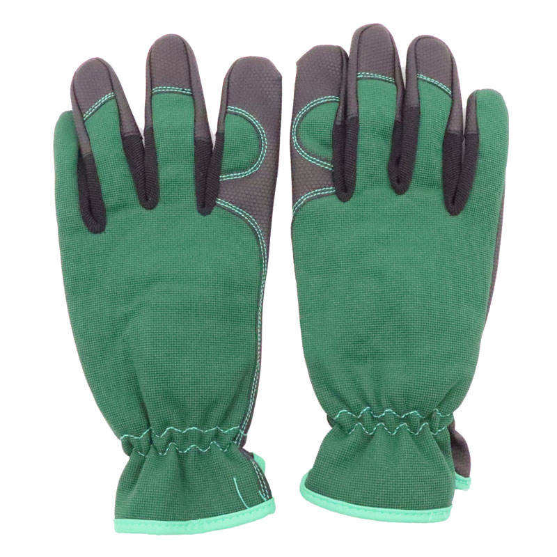 Murah Grosir Kulit Sintetis Konstruksi Burik Protective Hand Mechanic Safety Working Gloves