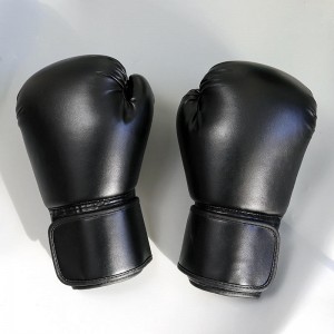 ʻO ka hoʻolālā kiʻekiʻe kiʻekiʻe i kāu hōʻailona ponoʻī Pu Leather Boxing Gves Training Boxing Gves