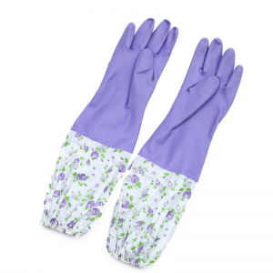 Rękawiczki lateksowe z długim rękawem, gumowe, wodoodporne, czyszczące do mycia naczyń