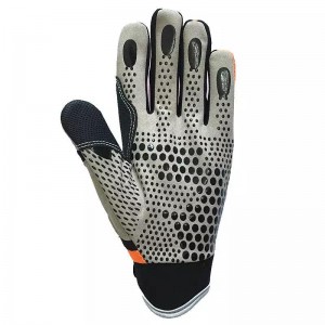 Zaštitne zaštitne radne rukavice za mašinu protiv klizanja za silikonske dlanove