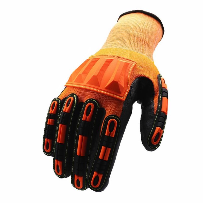 High Quality Safety Work Impact Protection Winter Glove Cut Sarung Tangan Mekanik Tahan