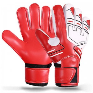 ໂຮງງານຜະລິດ Custom Football Goalie Keeper Gloves Training Anti-slip Sports Soccer Gloves ຖົງມືຜູ້ຮັກສາປະຕູ