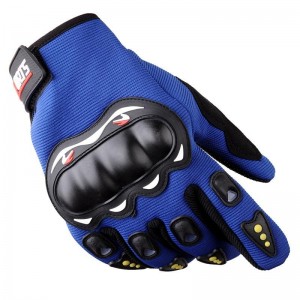Sarung tangan motor antislip Motos racing protèktif racing lengkap